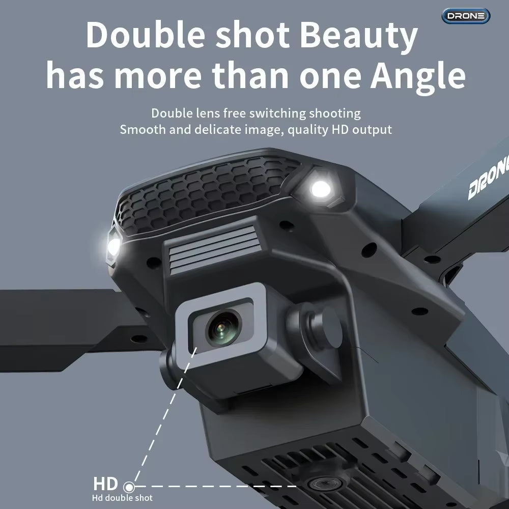 New E88 Pro RC Drone 4K Professional with 1080P Wide Angle Dual HD Camera Foldable Quadcopter WIFI FPV Height Hold